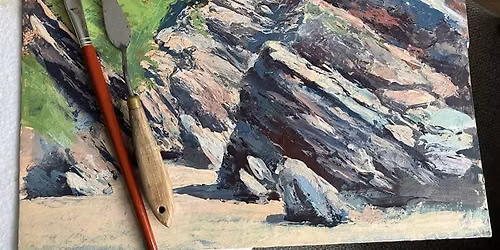Acrylics with Palette Knife