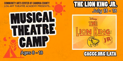 The Lion King Jr. - Musical Theatre Camp Presented by Log Art Theatre Academy