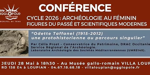  "Odette Taffanel (1915 \u2013 2012). Une protohistorienne au parcours singulier