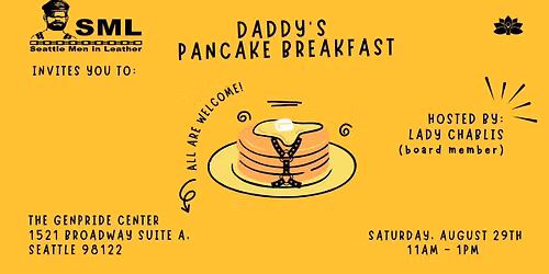 Seattle Men in Leather: Daddy's Pancake Breakfast