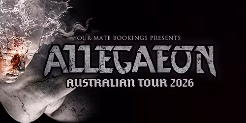 Allegaeon (USA) Adelaide