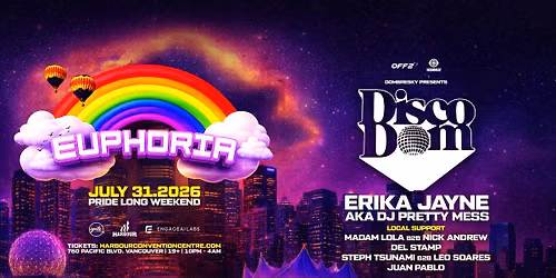 EUPHORIA 2026 [Pride Long Weekend]