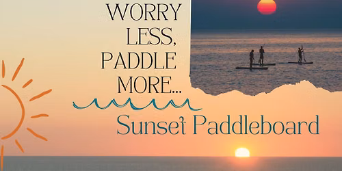 Sunset Paddleboard