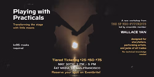 Playing with Practicals: Transforming the stage with little means