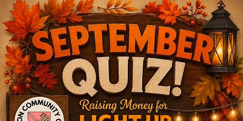 September quiz night raising funds for Light up Plympton