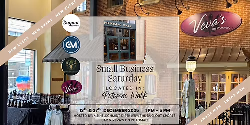 Small Business Saturday on Potomac Walk