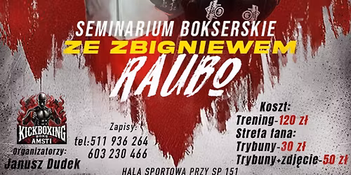 Seminarium Bokserskie ze Zbigniewem Raubo w Krakowie