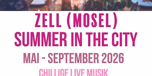Summer in the City in Zell (Mosel)