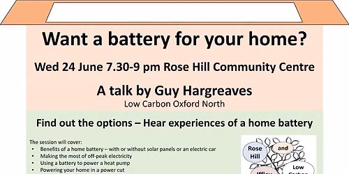 Talk about home batteries