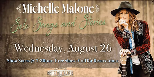 Michelle Malone Solo at From the Earth Brewing Company Roswell
