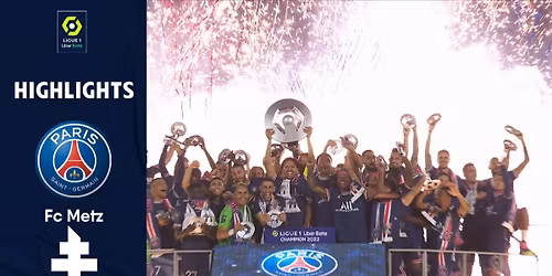 Paris Saint Germain FC vs FC Metz at Parc des Princes