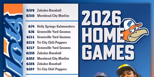 Holly Springs Salamanders vs. Morehead City Marlins