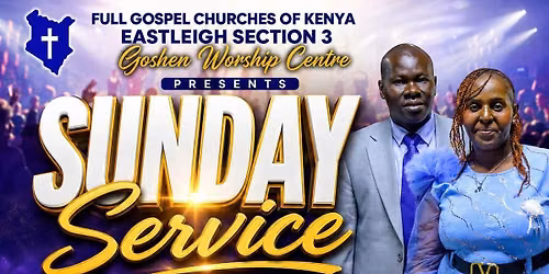 Sunday worship service 