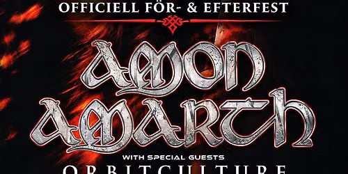 Amon Amarth official pre- and after party