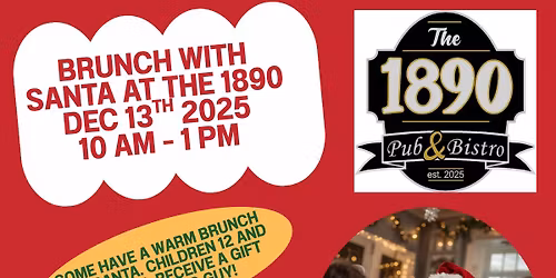 Brunch With Santa At the 1890 Pub & Bistro