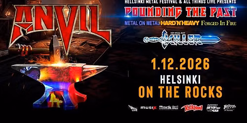 Anvil (CAN), Killer (BE) \/\/ On The Rocks