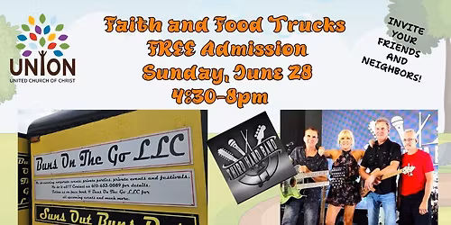 Faith and Food Trucks Third Hand Band and Buns on the Go