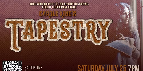 Carol King: celebrating 55 years of Tapestry