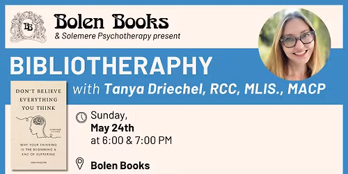 Bibliotherapy with Tanya Driechel
