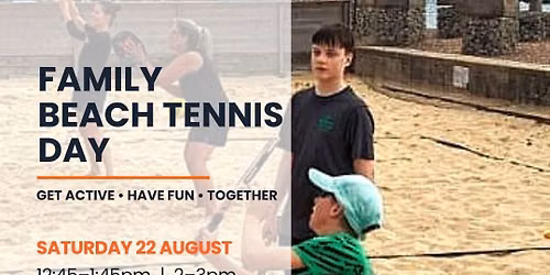 Family Beach Tennis Day