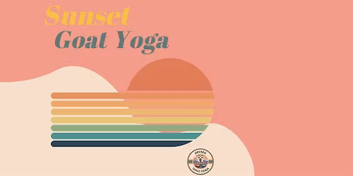 Sunset Baby Goat Yoga
