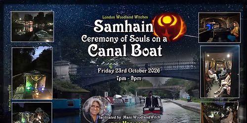 Samhain Ceremony on a Canal Boat (Exclusive Ritual Event)