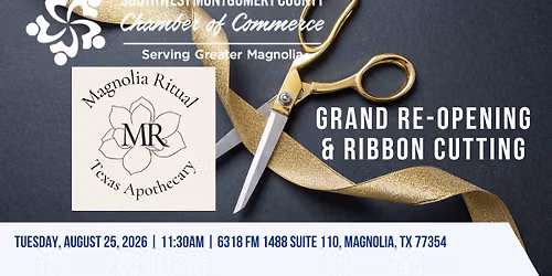 Ribbon Cutting - Magnolia Ritual - Texas Apothecary