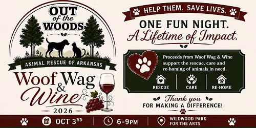 14th Annual Woof Wag & Wine