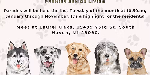Doggie Meet & Greet at Laurel Oaks Senior Center