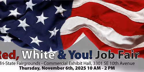 2025 Hiring Red, White & You! Job Fair