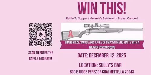 Melanie's Rifle Raffle Drawing