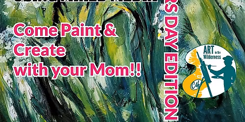 Beginner Abstract Painting with Mom