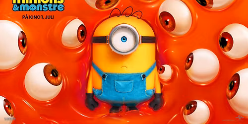 \ud83c\udf4cPremiere -  Minions & monstre p\u00e5 B\u00f8lgen Kino!