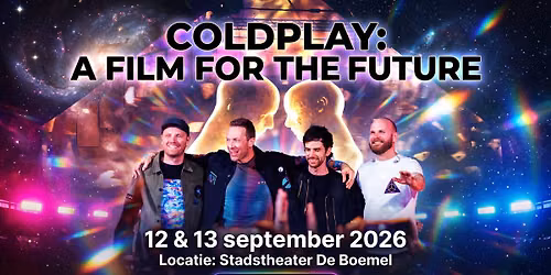 Coldplay, a film for the future