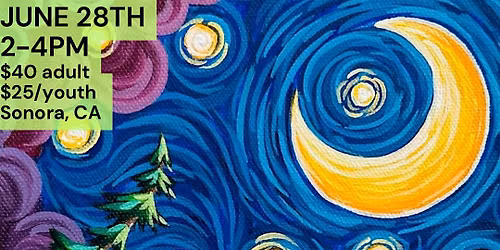\u201cWhimsical Night"  Paint Party @ Indigeny Reserve