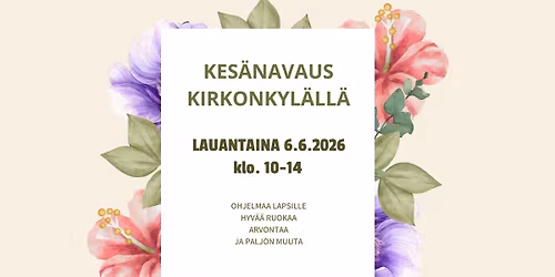 Kes\u00e4navaus Hein\u00e4veden Kirkonkyl\u00e4ll\u00e4