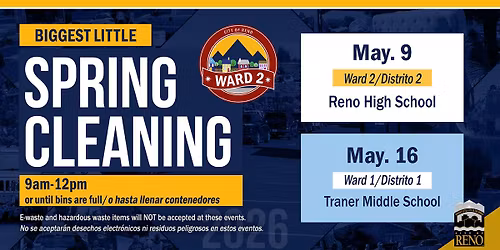 Biggest Little Spring Cleaning Event - Ward 2