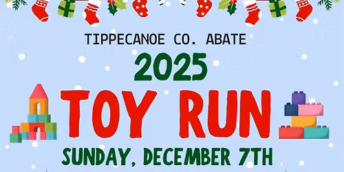 2025 Tippecanoe Co. ABATE Toy Run