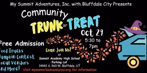 Atomic Athletics + Bluffdale Trunk-or-Treat