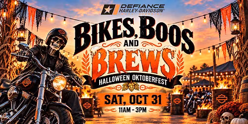 Bikes, Boos and Brews  Halloween Octoberfest