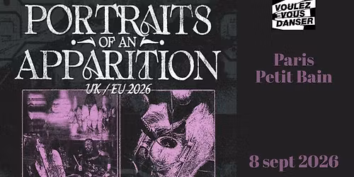 Portraits of An Apparition - PARIS - 08\/09\/2026