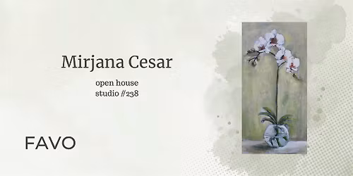 Mirjana Cesar's Art Studio Open House