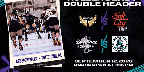 Buxmont Roller Derby's September Double Header