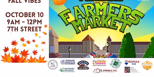 Perkasie Farmers Market: Fall Vibes