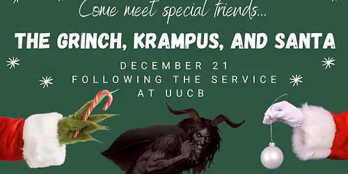 The Grinch, Krampus, and Santa Meet & Greet 