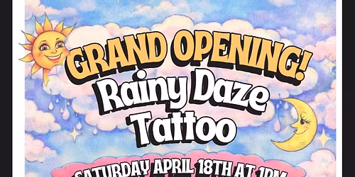 Rainy Daze Grand Opening With Friends\u26c8\ufe0f