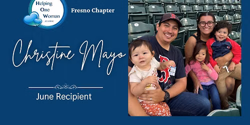 How Fresno June Dinner honoring Christine Mayo