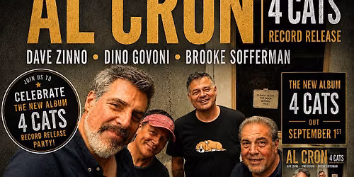 Cron-Zinno-Govoni-Sofferman: 4CATS Record Release party!
