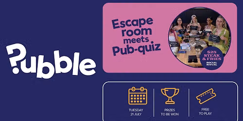 Pubble at Something & Social Albany | Auckland's Escape Room - Quiz Night