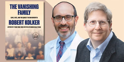 An Evening with Robert Kolker in conversation with Marc Agronin